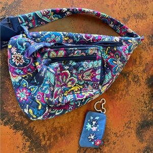 Vera Bradley/ Disney pattern sling backpack